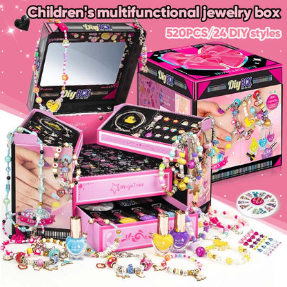 🎅Early Christmas Sale🎁 Girls Charm Bracelet Making Kit